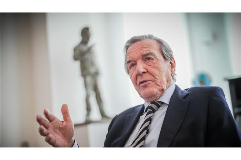 Der ehemalige Bundeskanzler Gerhard Schröder ist Anfang des Monats 80 Jahre alt geworden.