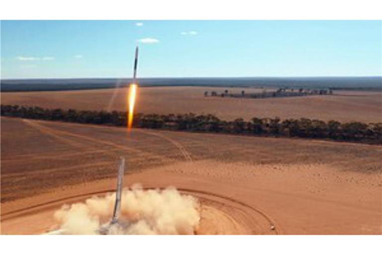 Start der Trägerrakete im australischen Koonibba. (Archivbild)