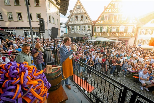Backnanger Straßenfest 2025 - Freitag