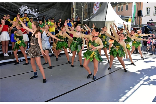 Der Backnanger Karnevalsclub. Straßenfest 2025  in Backnang. Bilder vom Sonntag. SK