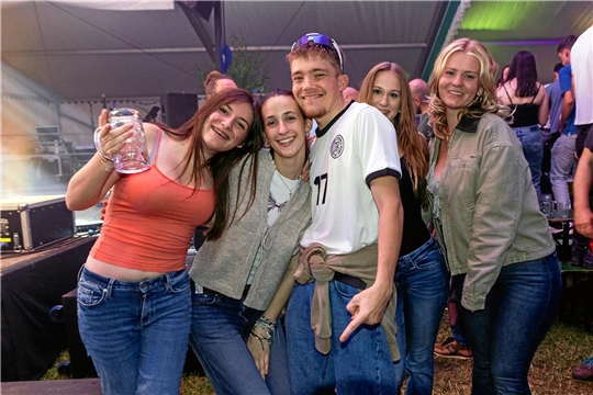 Party bei den Heimattagen in Althütte