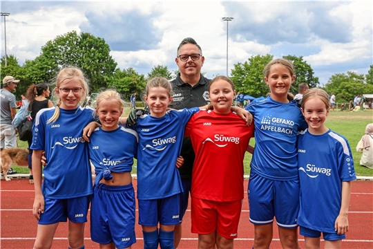 Wir beginnen mit den E-Juniorinnen und der SGM Aspach I, drei weitere Teams folgen.