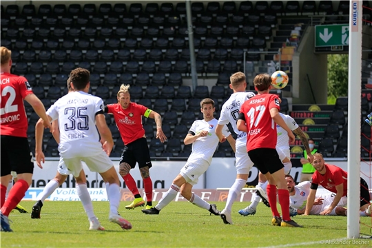 Erstes Geisterheimspiel der SG Sonnenhof Großaspach