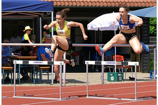 Impressionen vom Run and Jump auf der renovierten Weissacher Leichtathletikanlage