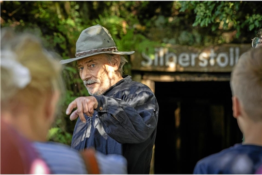 Manfred Pommerer erzählt vom Silberstollen: Tag des Schwäbischen Waldes in Großerlach