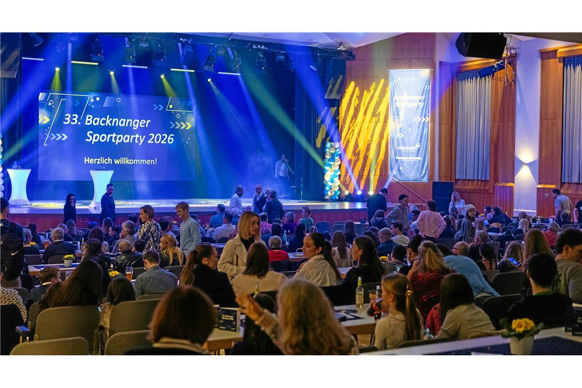 // 33. Backnanger Sportparty am 27.2.2026 im Backnanger Bürgerhaus