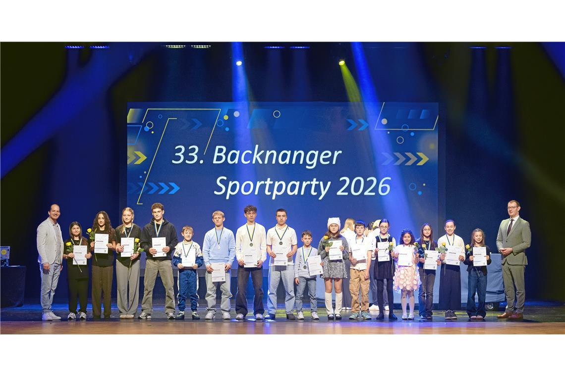 // 33. Backnanger Sportparty am 27.2.2026 im Backnanger Bürgerhaus