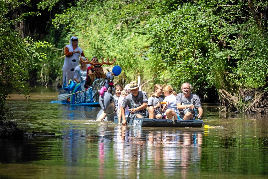 // 35. Juze-Murr-Regatta von Zell nach Backnang