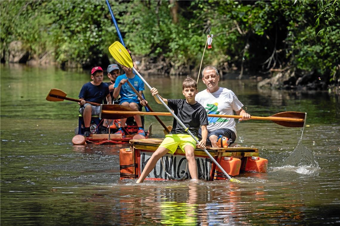 // 35. Juze-Murr-Regatta von Zell nach Backnang