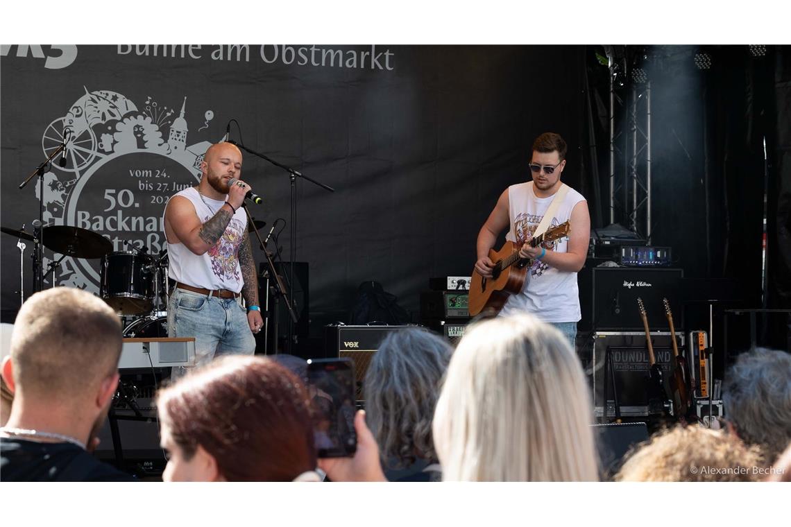 // 50. backnanger STraßenfest, Straßenfestsonntag Nachwuchsfestival