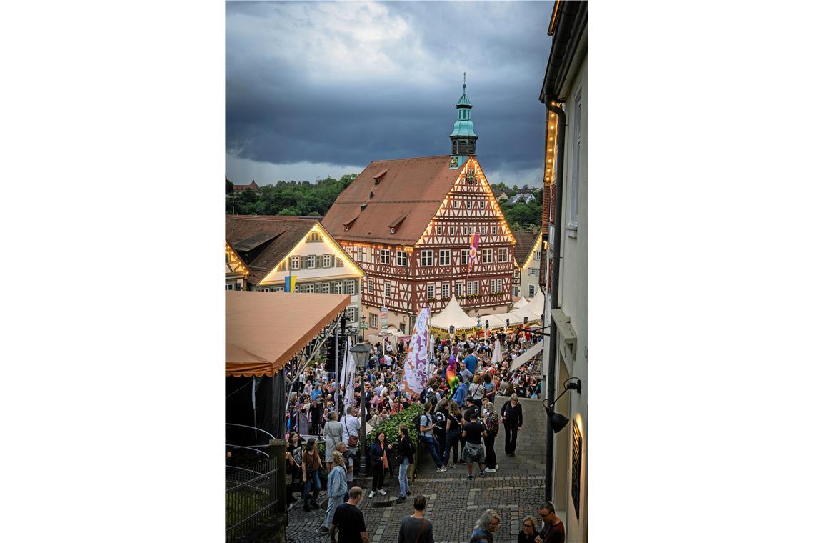 // 52. Backnanger Straßenfest, Eröffnungstag, Freitag