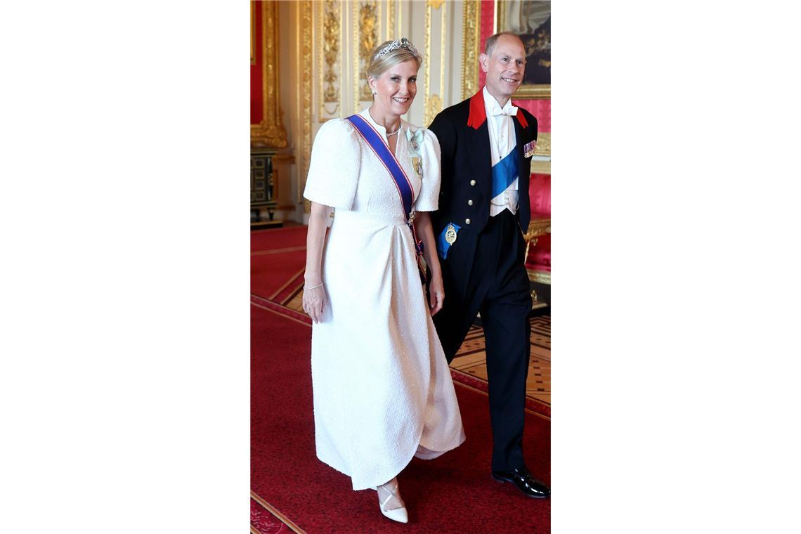 Charmant oder frech? Macron zwinkert Prinzessin Kate zu