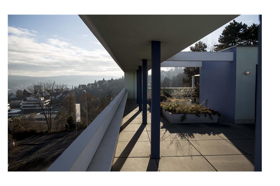 . . . Ausblicke vom Haus Le Corbusier aus. Weitblick. . .