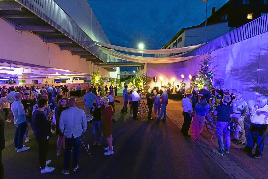 // Backnanger Wirtschaftsgespräche auf dem Kauflandgelände Sulzbacher Strasse