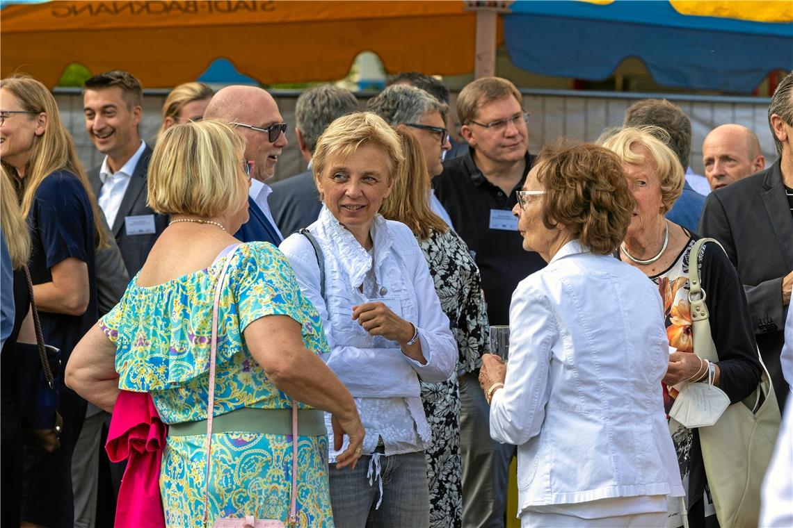 // Backnanger Wirtschaftsgespräche auf dem Kauflandgelände Sulzbacher Strasse