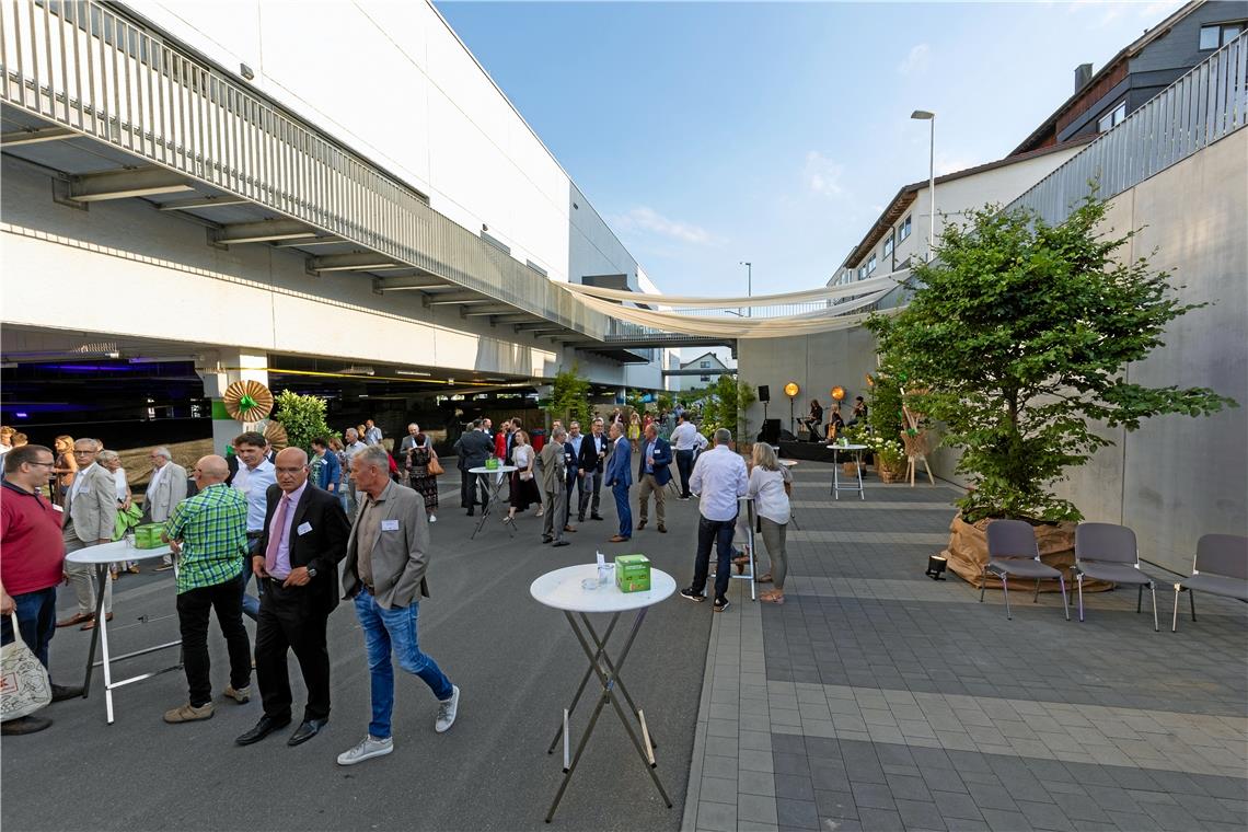 // Backnanger Wirtschaftsgespräche auf dem Kauflandgelände Sulzbacher Strasse