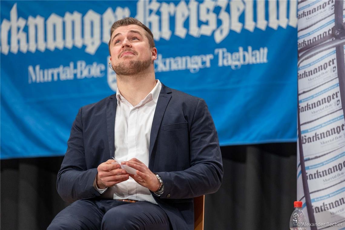 // BKZ-Wahlpodium, Bürgermeisterwahlen in Weissach im Tal, Podiumsveranstaltung ...