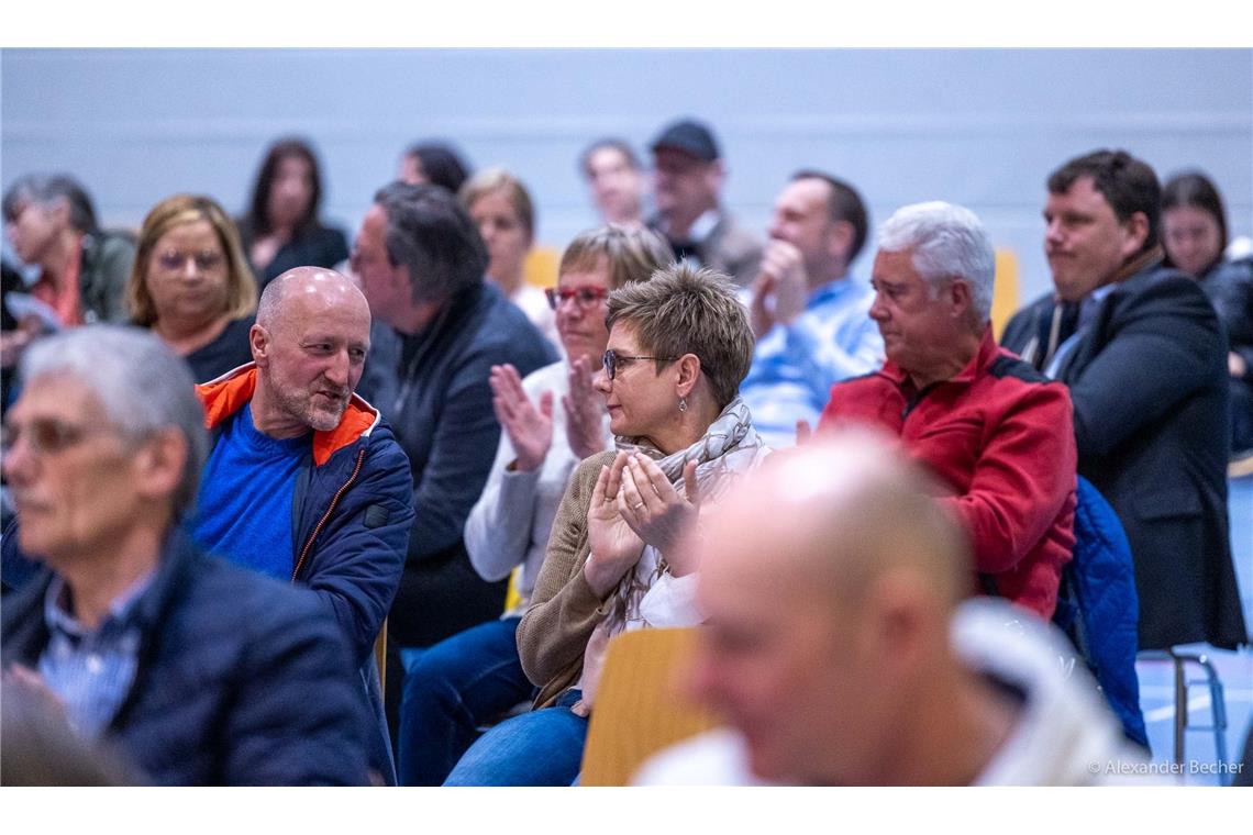 // BKZ-Wahlpodium, Bürgermeisterwahlen in Weissach im Tal, Podiumsveranstaltung ...