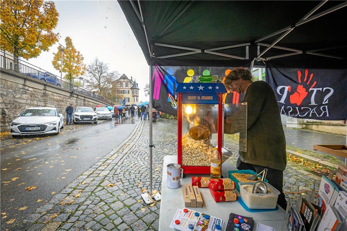 // Gänsemarkt und verkaufsoffener Sonntag in der Backnanger Innenstadt