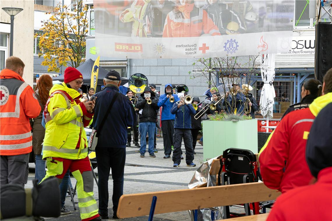 // Gänsemarkt und verkaufsoffener Sonntag in der Backnanger Innenstadt