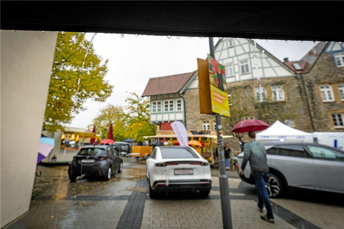 // Gänsemarkt und verkaufsoffener Sonntag in der Backnanger Innenstadt