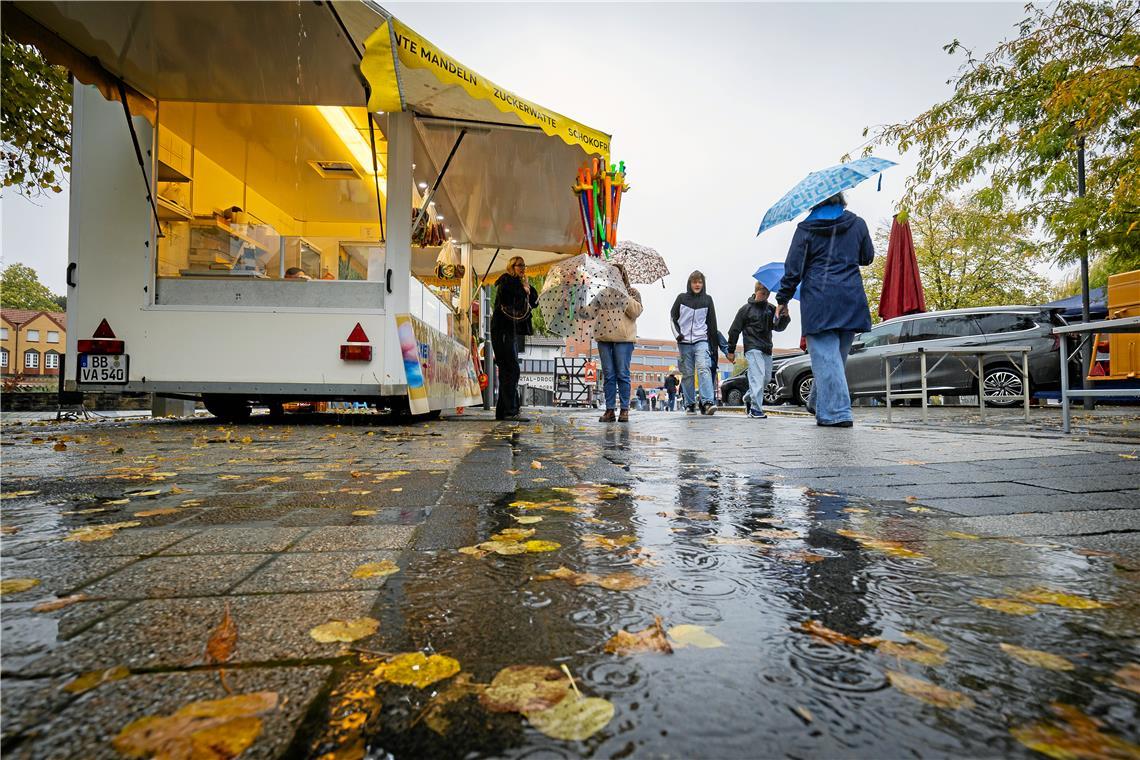 // Gänsemarkt und verkaufsoffener Sonntag in der Backnanger Innenstadt