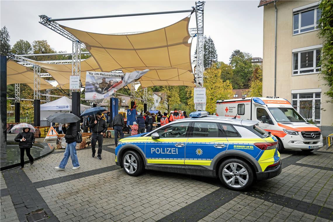 // Gänsemarkt und verkaufsoffener Sonntag in der Backnanger Innenstadt