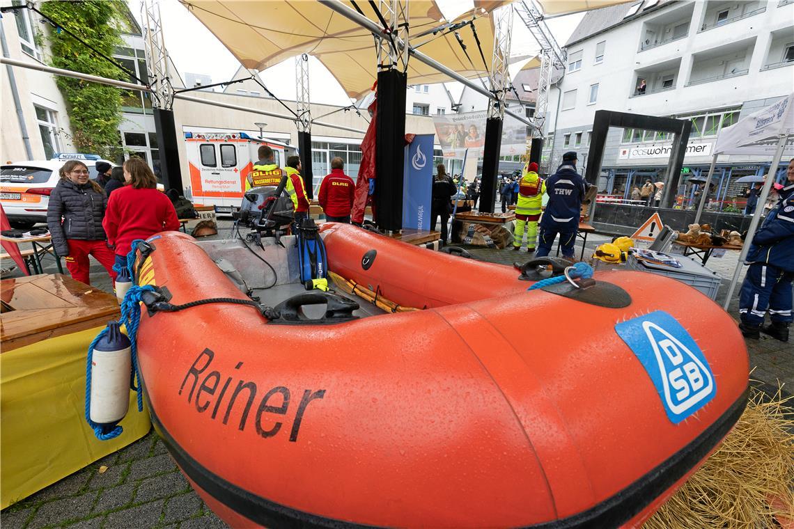 // Gänsemarkt und verkaufsoffener Sonntag in der Backnanger Innenstadt