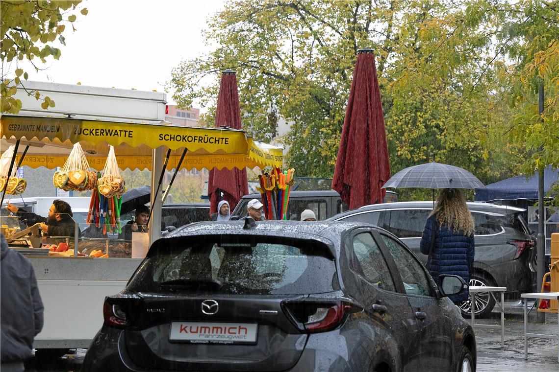 // Gänsemarkt und verkaufsoffener Sonntag in der Backnanger Innenstadt