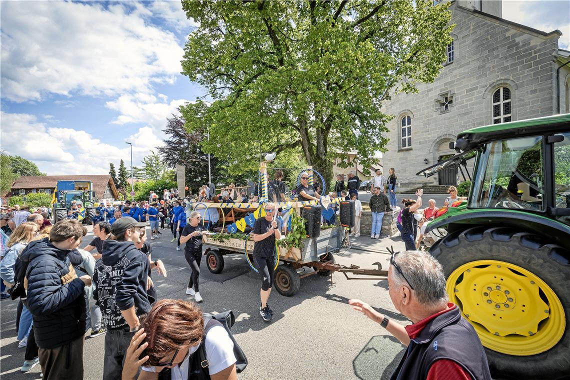 // Höhepunkt der Heimattage Althütte: Der Festumzug am Sonntag den 14.6.2026 dur...