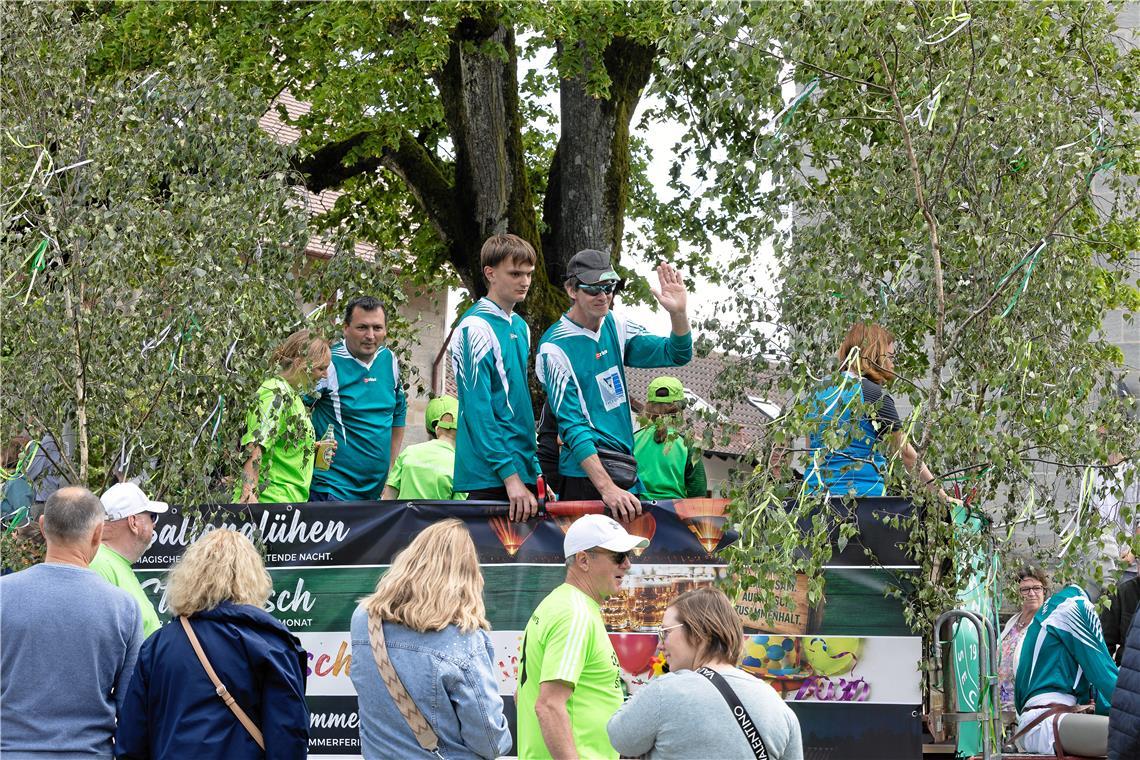 // Höhepunkt der Heimattage Althütte: Der Festumzug am Sonntag den 14.6.2026 dur...