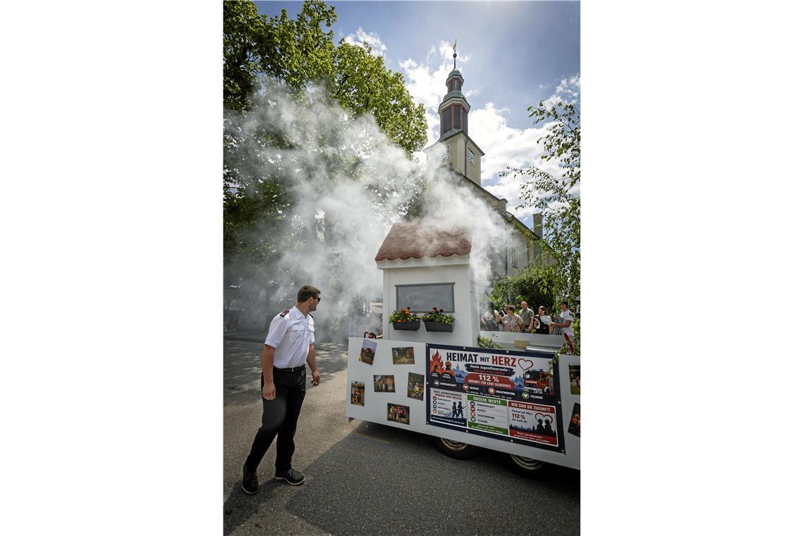// Höhepunkt der Heimattage Althütte: Der Festumzug am Sonntag den 14.6.2026 dur...