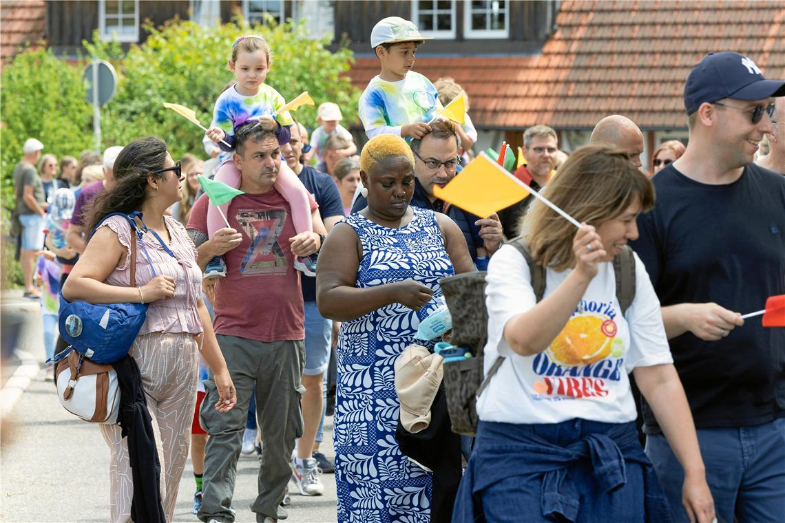 // Höhepunkt der Heimattage Althütte: Der Festumzug am Sonntag den 14.6.2026 dur...