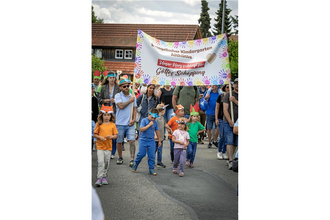 // Höhepunkt der Heimattage Althütte: Der Festumzug am Sonntag den 14.6.2026 dur...