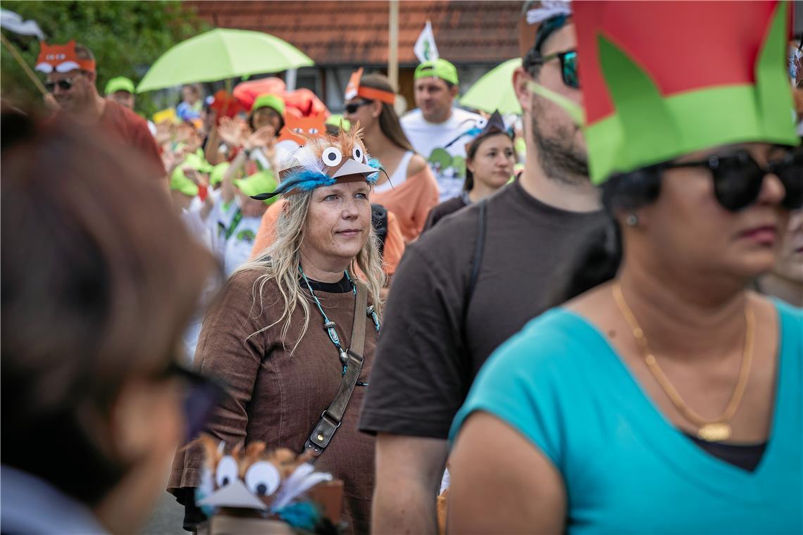 // Höhepunkt der Heimattage Althütte: Der Festumzug am Sonntag den 14.6.2026 dur...