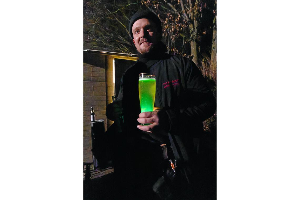  Im Partyzelt in Unterbrüden feiern die närrischen Gäste.