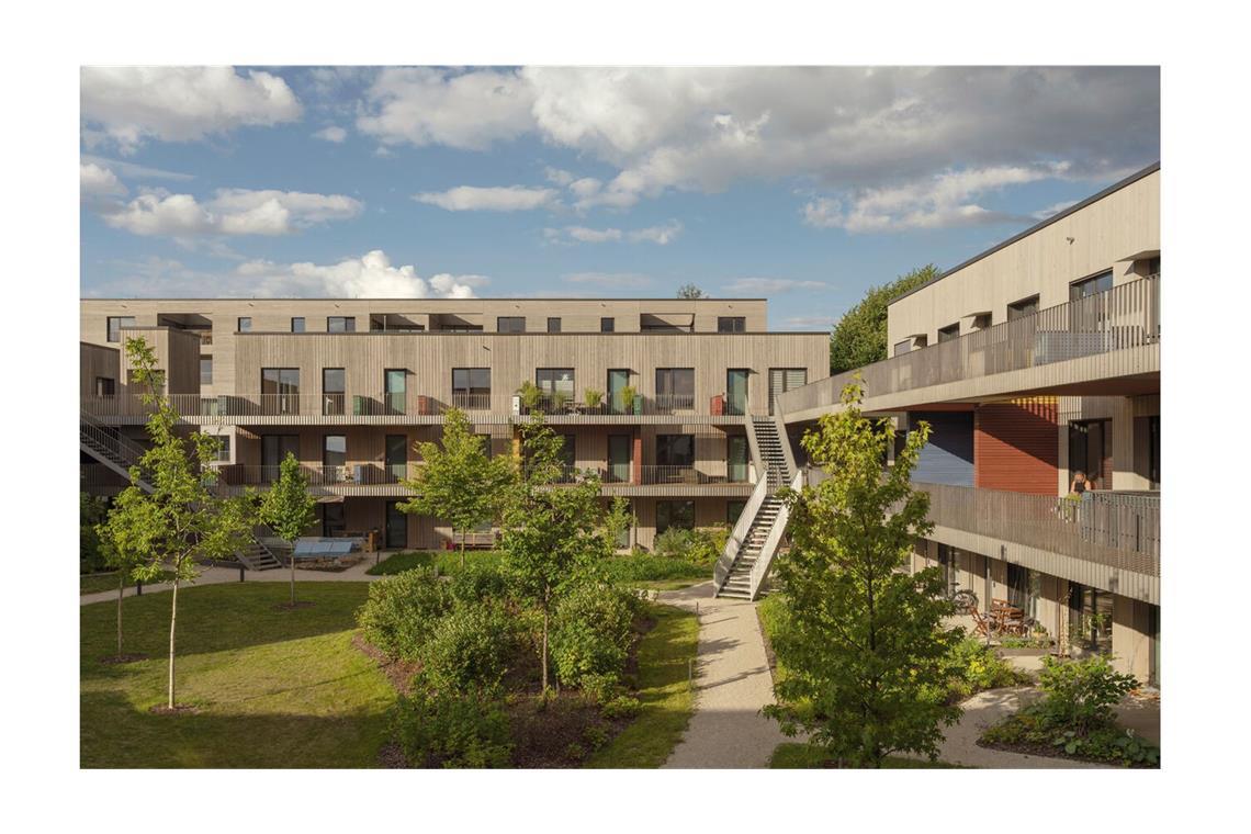 . . . in Mannheim haben sauerbruch hutton – Gesellschaft von Architekten mit dem Franklin Village in Mannheim überzeugt