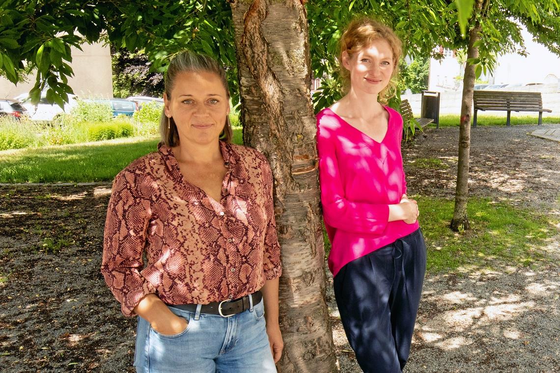  Jasmin Meindl und Juliane Putzmann leiten das Backnanger Bandhaus-Theater, das mit 100000 Euro vom Land gefördert werden wird. Foto: A. Becher