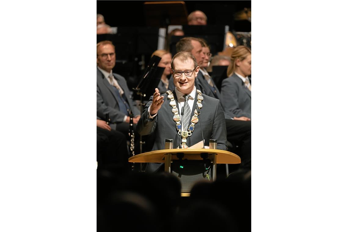  Neujahrsempfang der Stadt Backnang mit Maximilian Friedrich