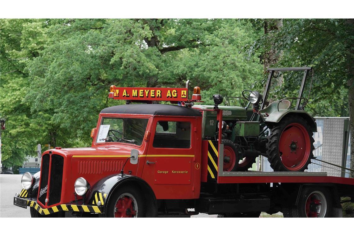 ... oder Traktor-Transporter – das Angebot ist vielfältig.