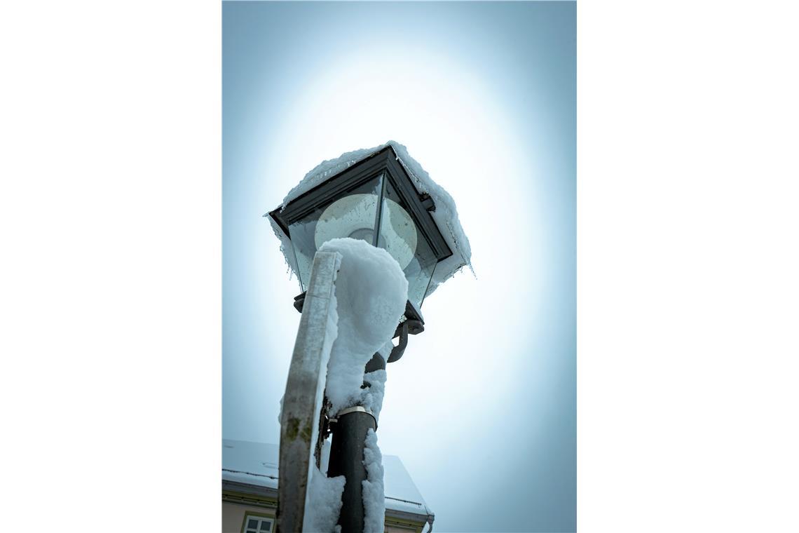 // über Nacht 20cm Neuschnee in Backnang, 26.01.2026