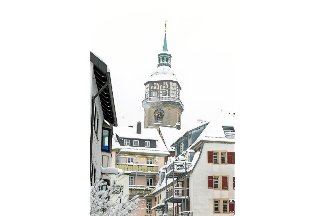 // über Nacht 20cm Neuschnee in Backnang, 26.01.2026