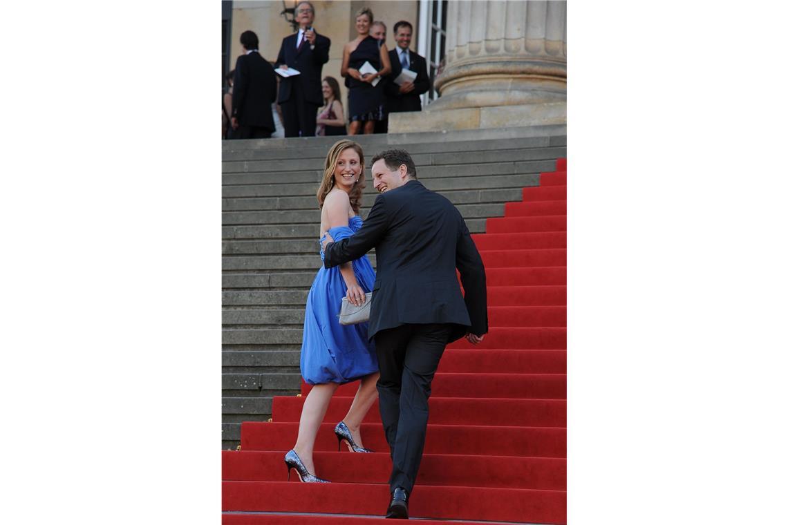 ... und wird von der Berliner Society umschwärmt.