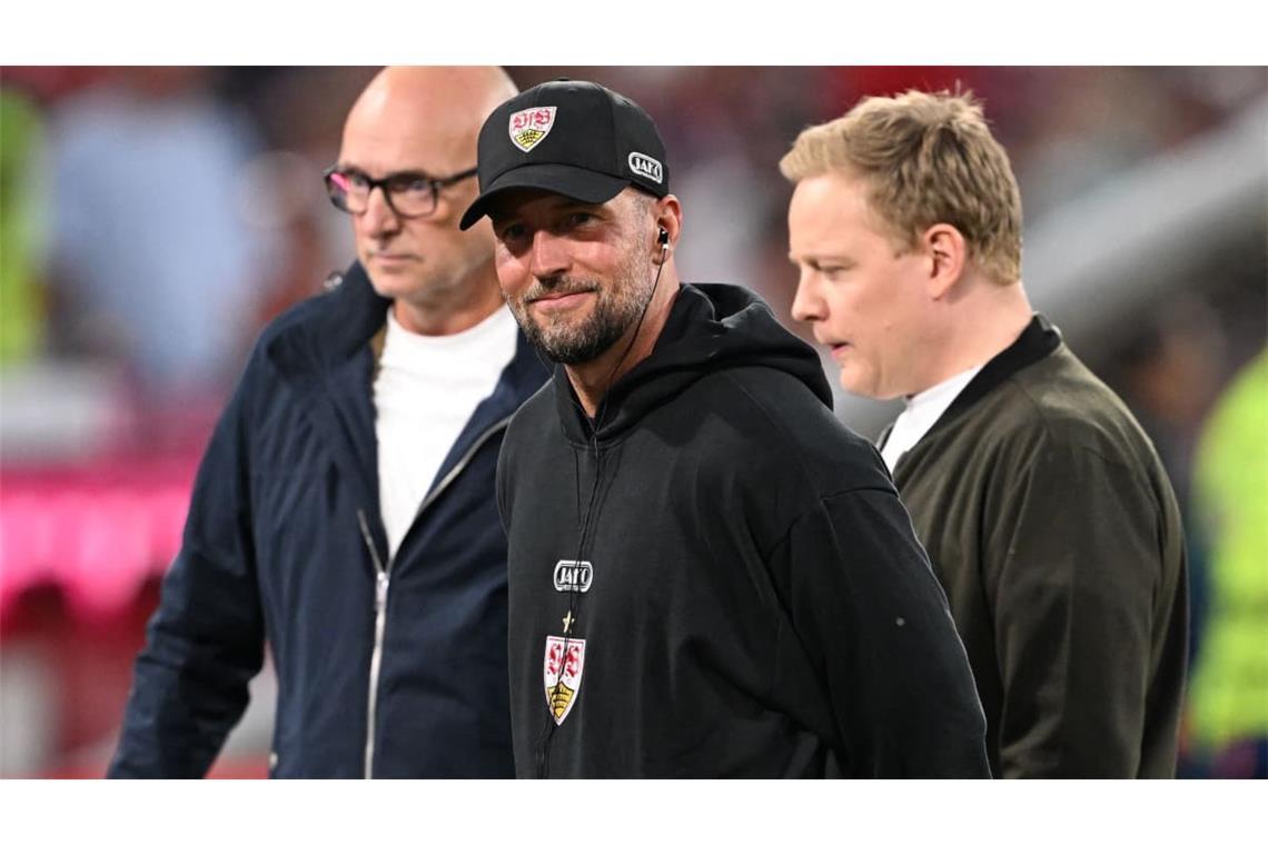 ... VfB-Trainer Sebastian Hoeneß.