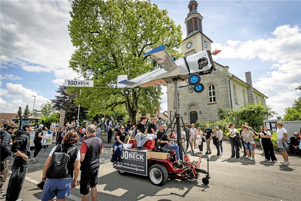 100 Jahre Autohaus Beck // Höhepunkt der Heimattage Althütte: Der Festumzug am S...