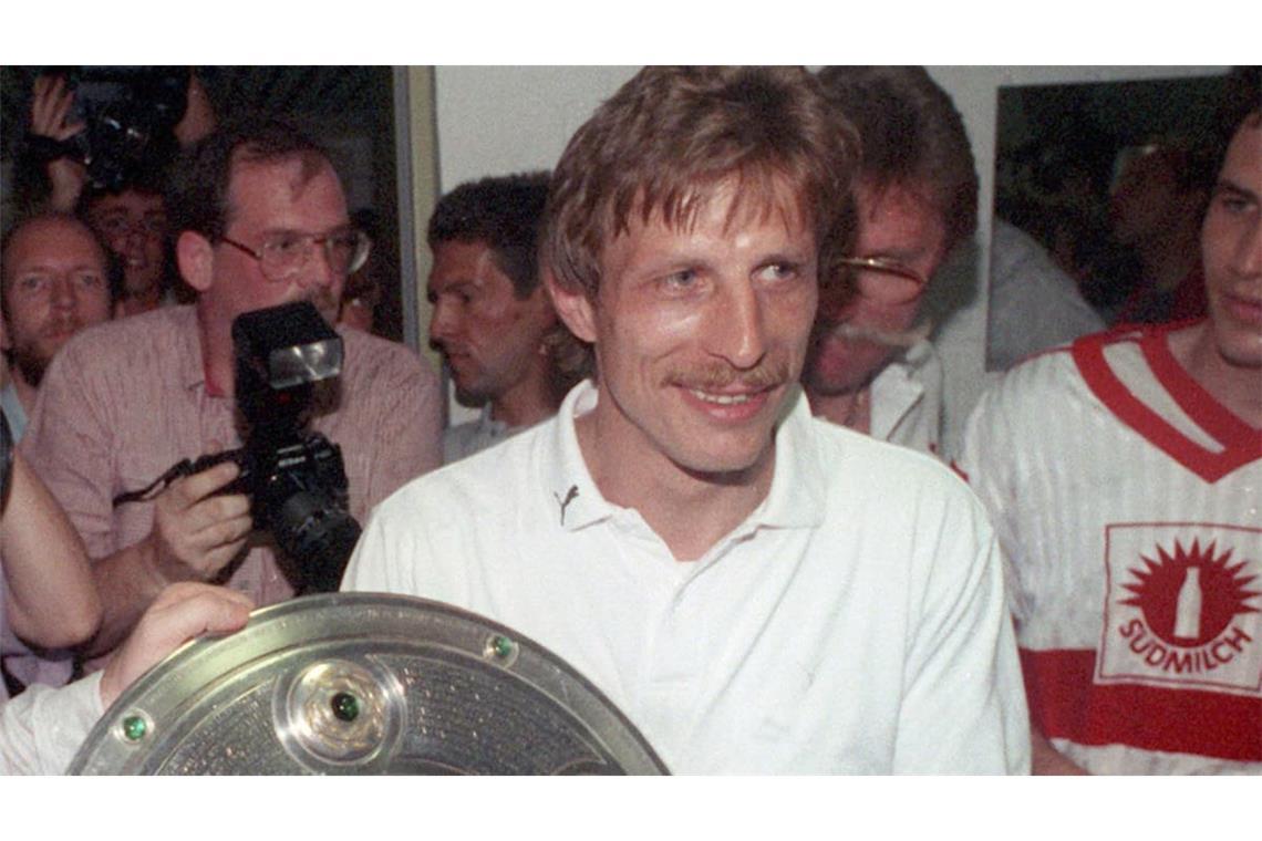 1113 Tage war Christoph Daum von November 1990 bis Dezember 1993 Chefcoach beim VfB. 1992 wurde er mit den Stuttgartern Deutscher Meister.