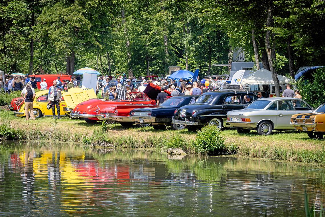 13. Oldtimerpräsentation im Schloßpark Oppenweiler