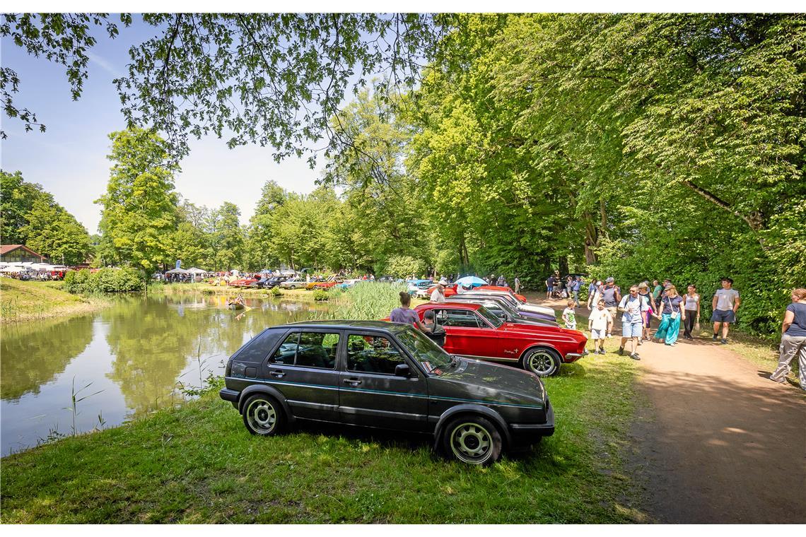 13. Oldtimerpräsentation im Schloßpark Oppenweiler