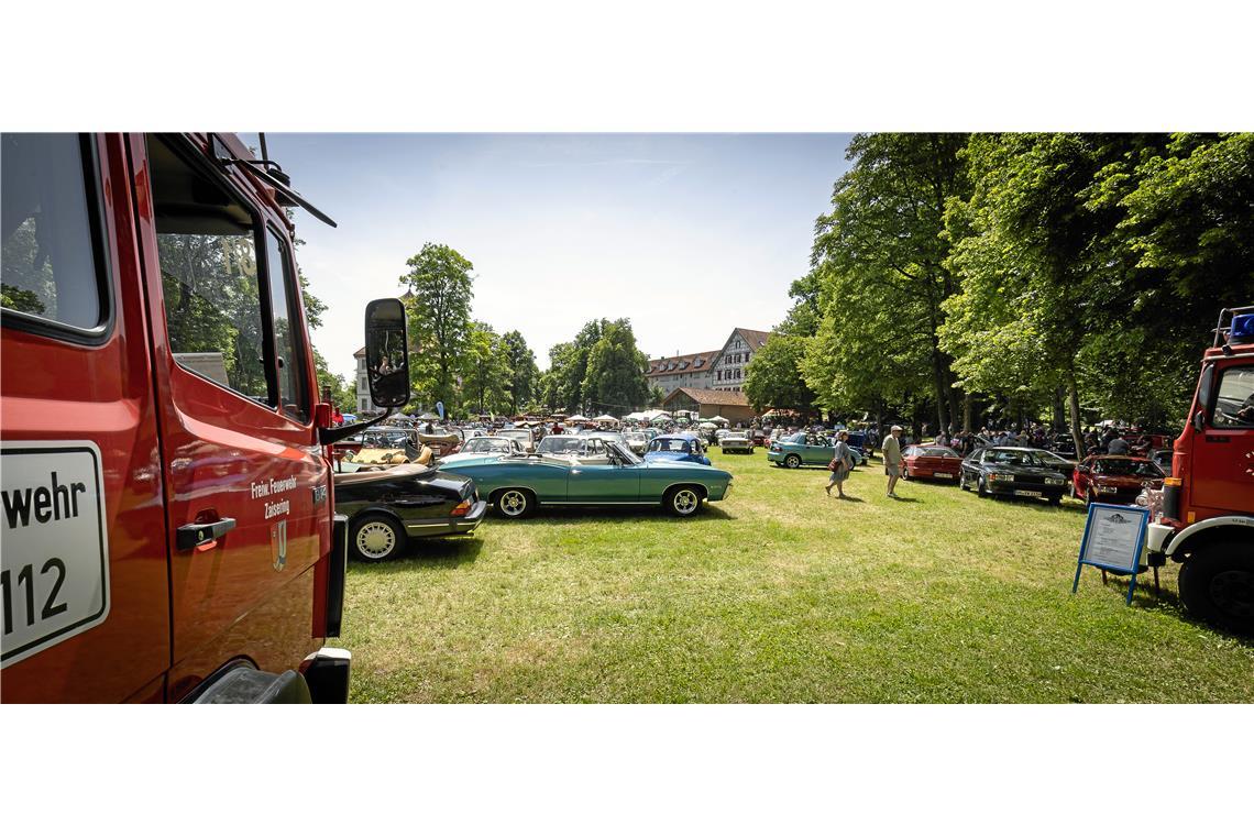 13. Oldtimerpräsentation im Schloßpark Oppenweiler