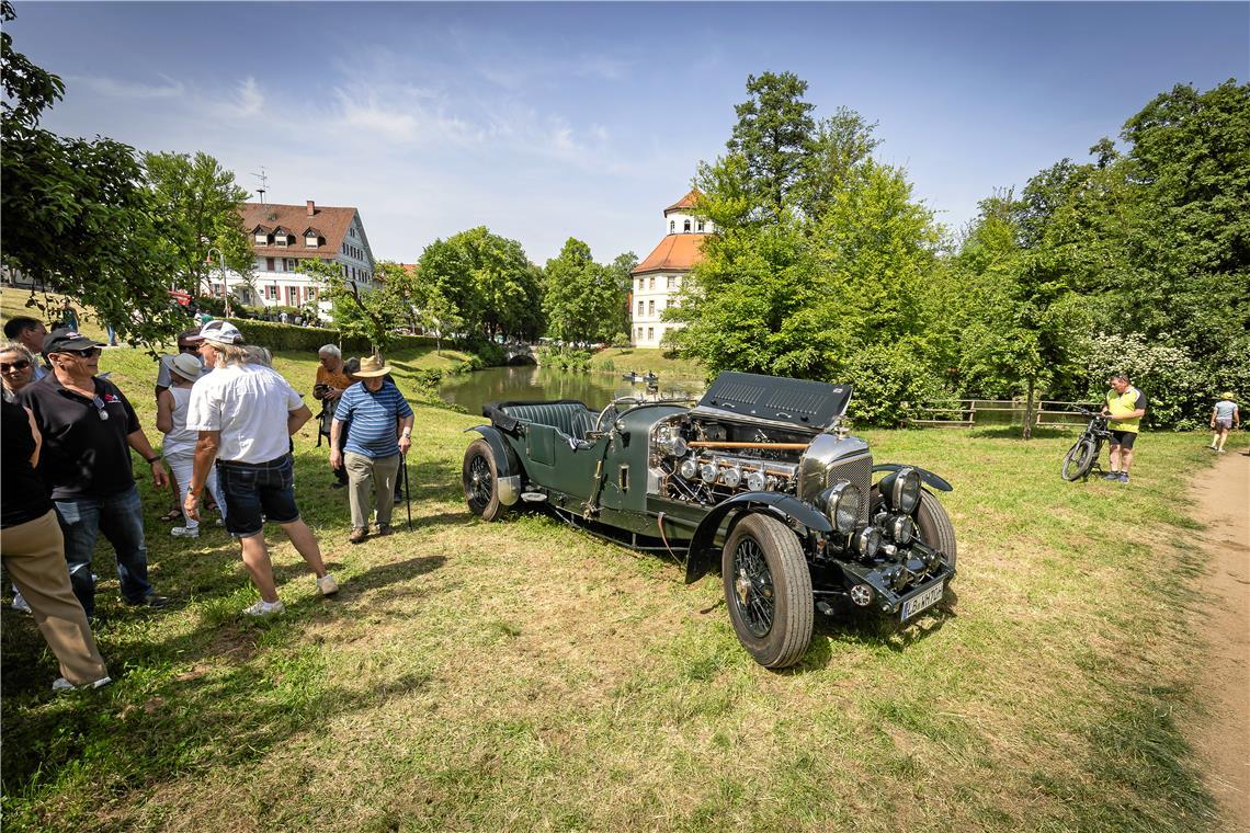 13. Oldtimerpräsentation im Schloßpark Oppenweiler